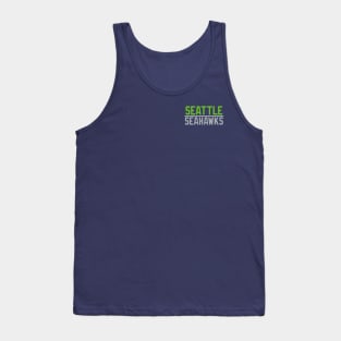 Seattle Seahawks Small Logo Tank Top